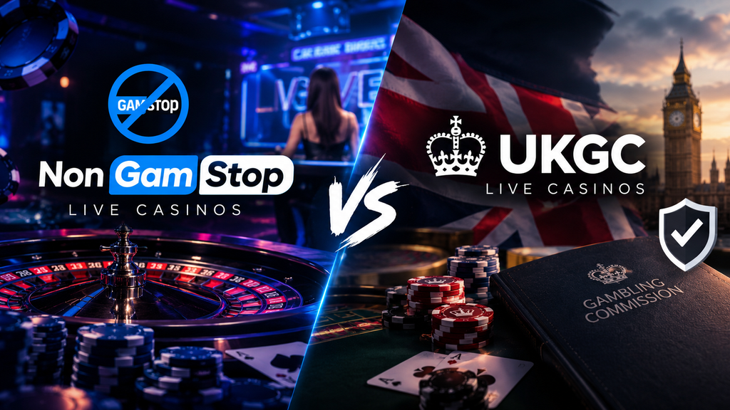 Non GamStop Live Casinos vs UKGC Casinos